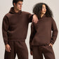 DARK BROWN OVER-SIZED HOODIE