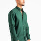 DARK GREEN OXFORD SHIRT