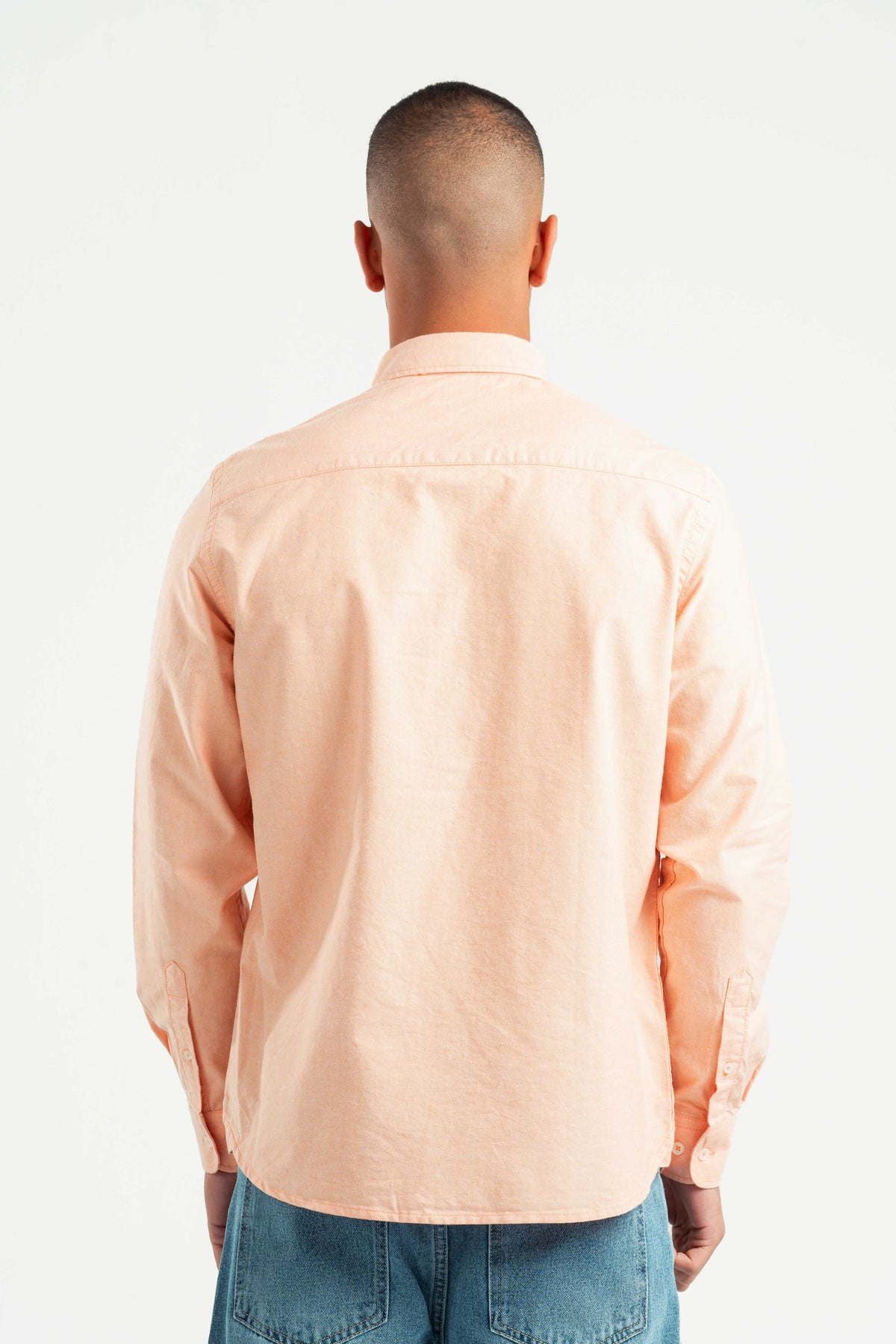 PEACH OXFORD SHIRT