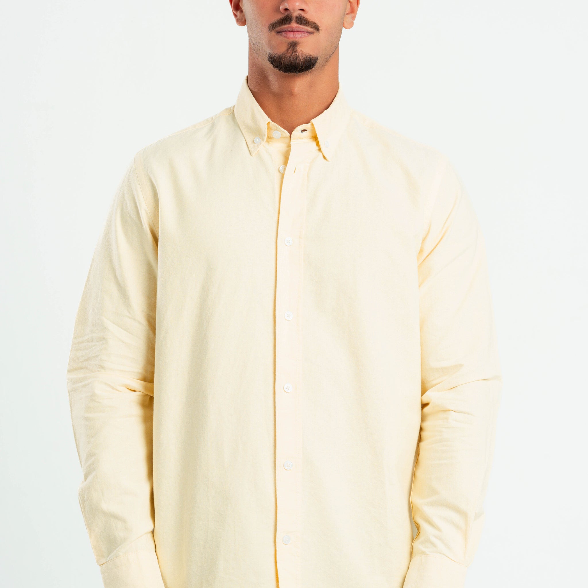 YELLOW OXFORD SHIRT