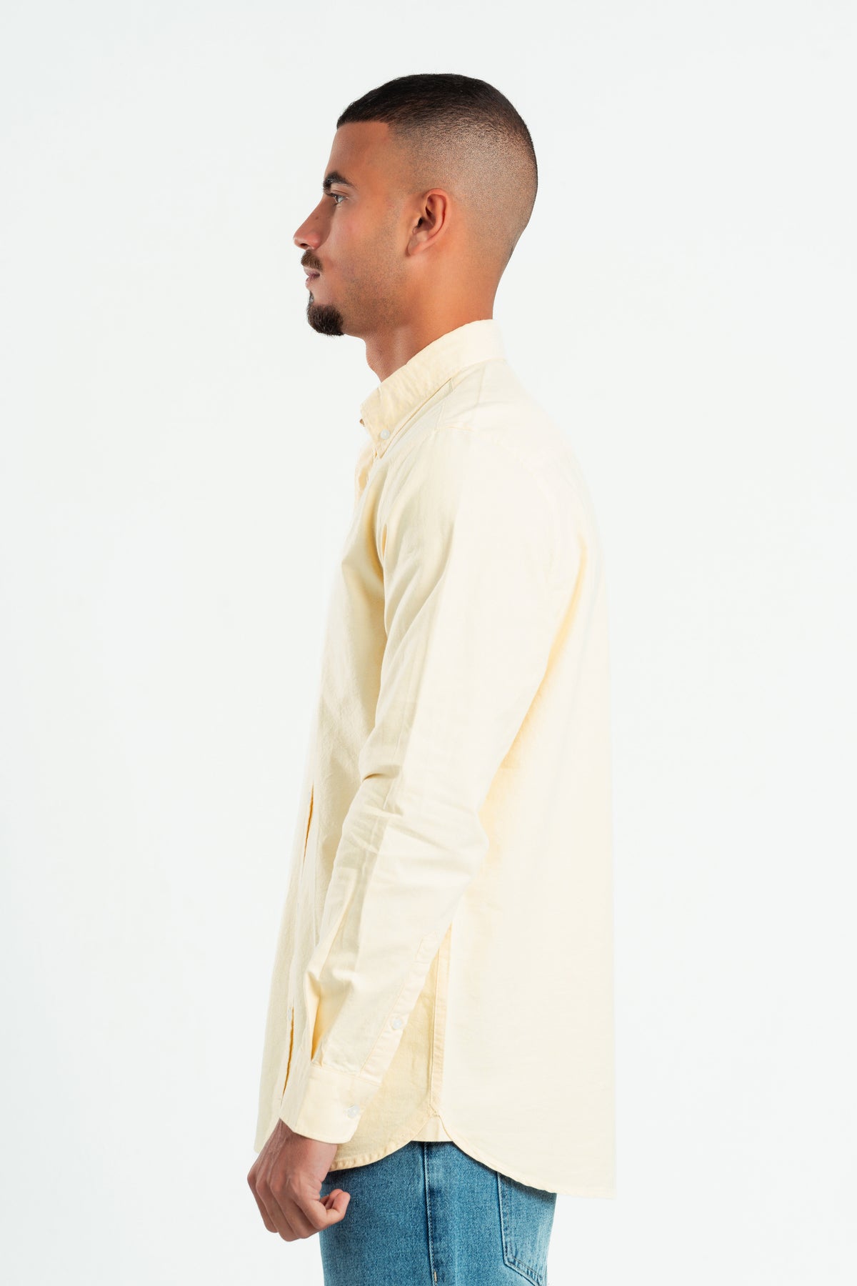 YELLOW OXFORD SHIRT