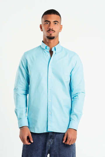 AQUA OXFORD SHIRT