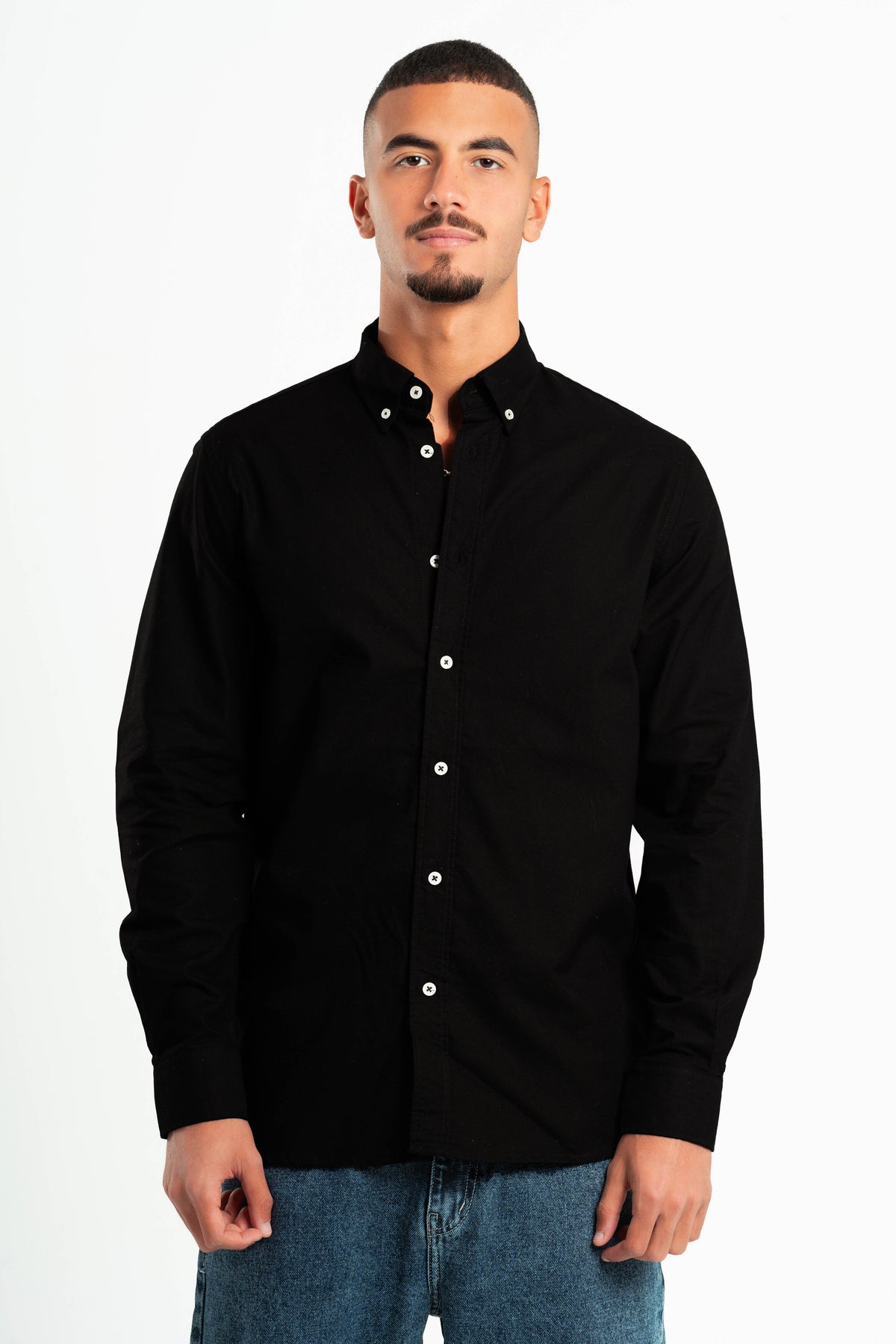 BLACK OXFORD SHIRT
