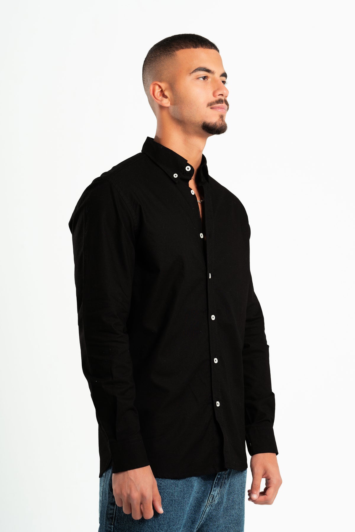 BLACK OXFORD SHIRT