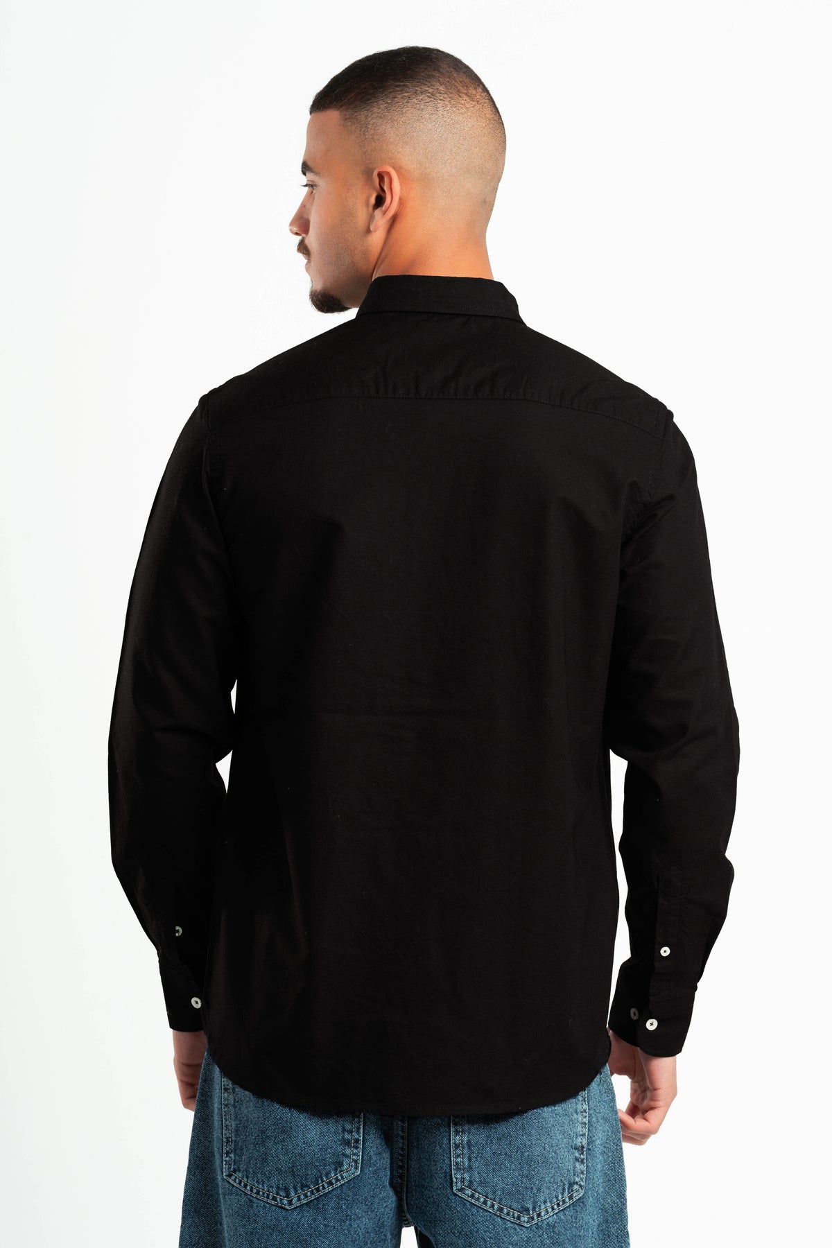 BLACK OXFORD SHIRT
