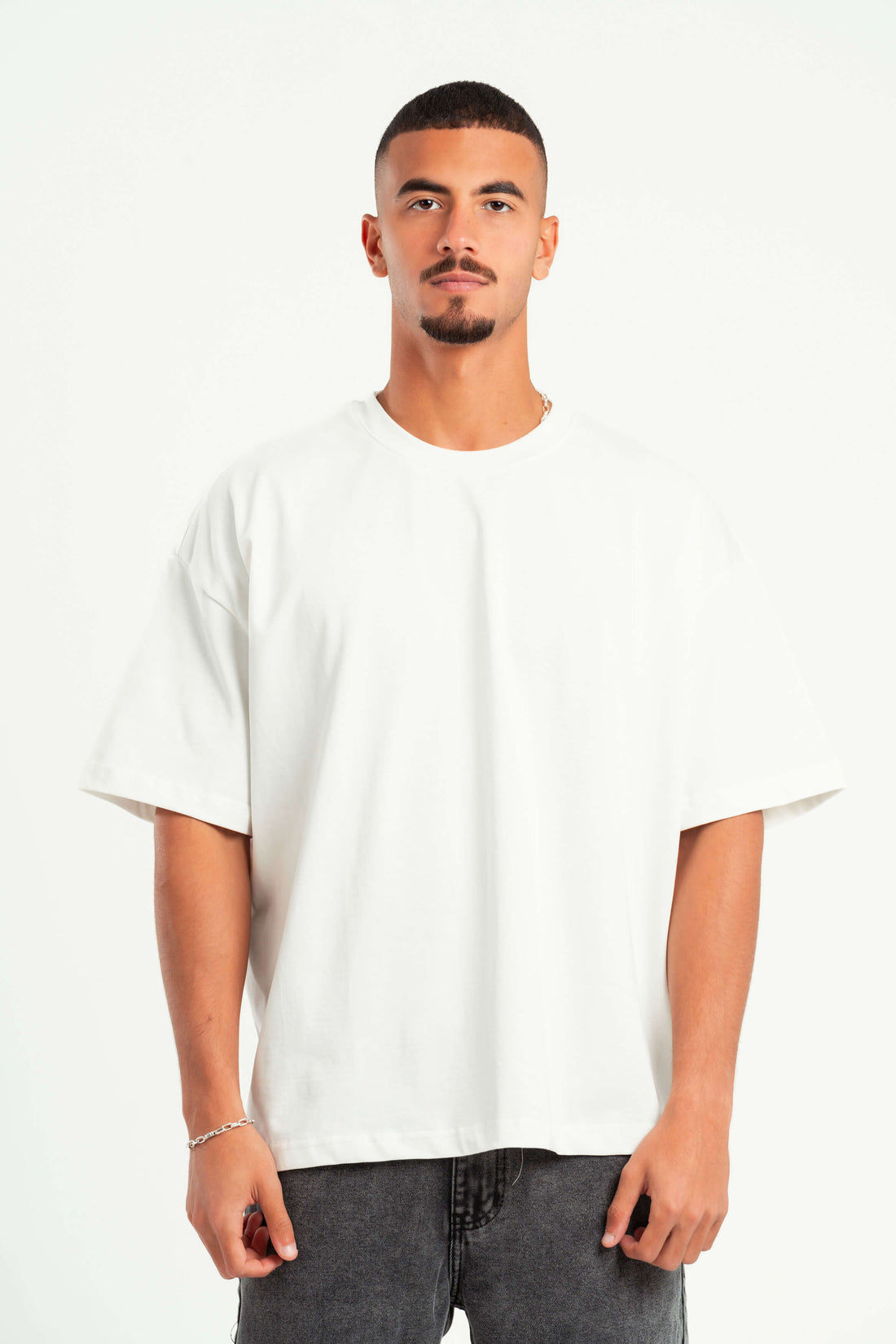 OFF-WHITE SUMMER MELTON BOX-TEE