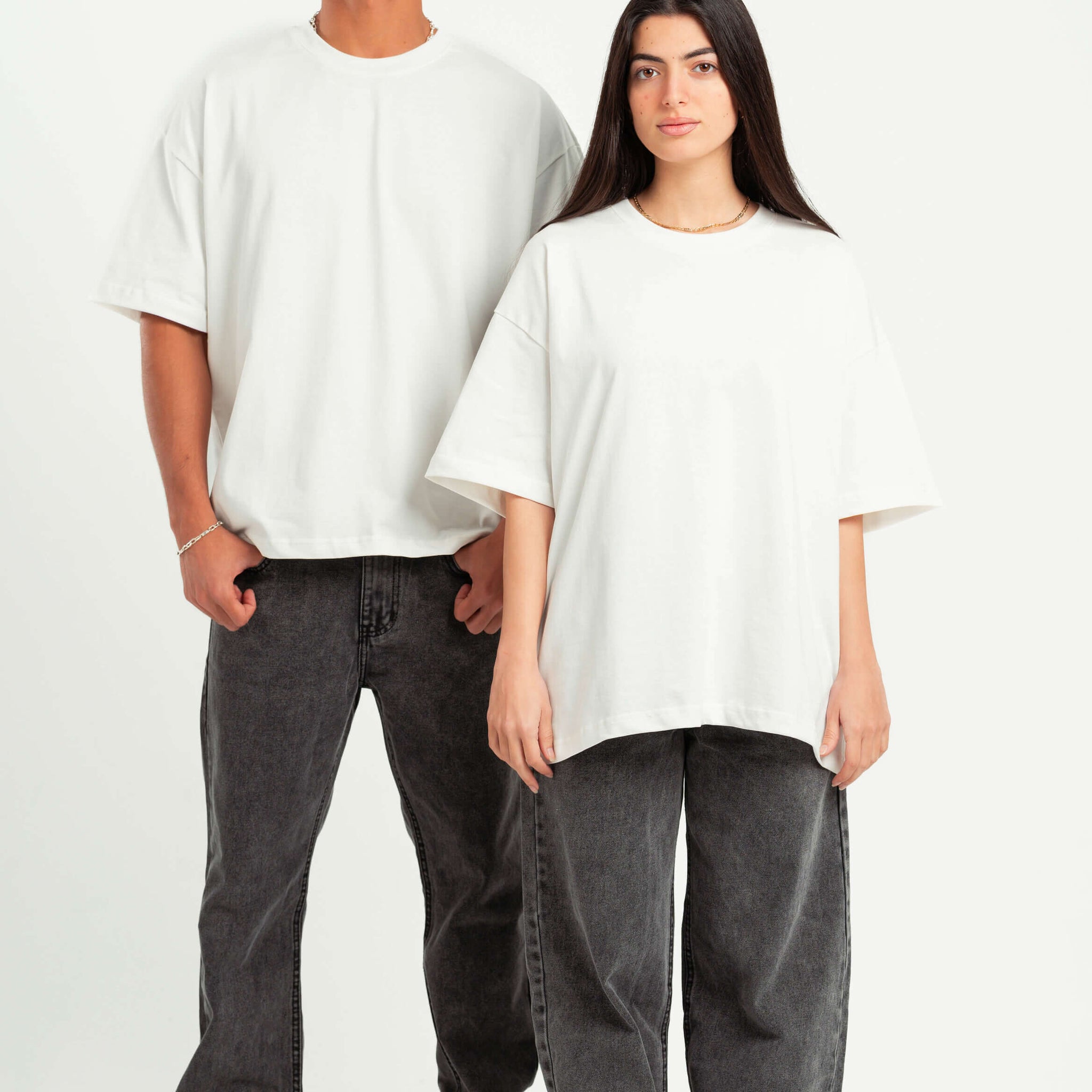 OFF-WHITE SUMMER MELTON BOX-TEE