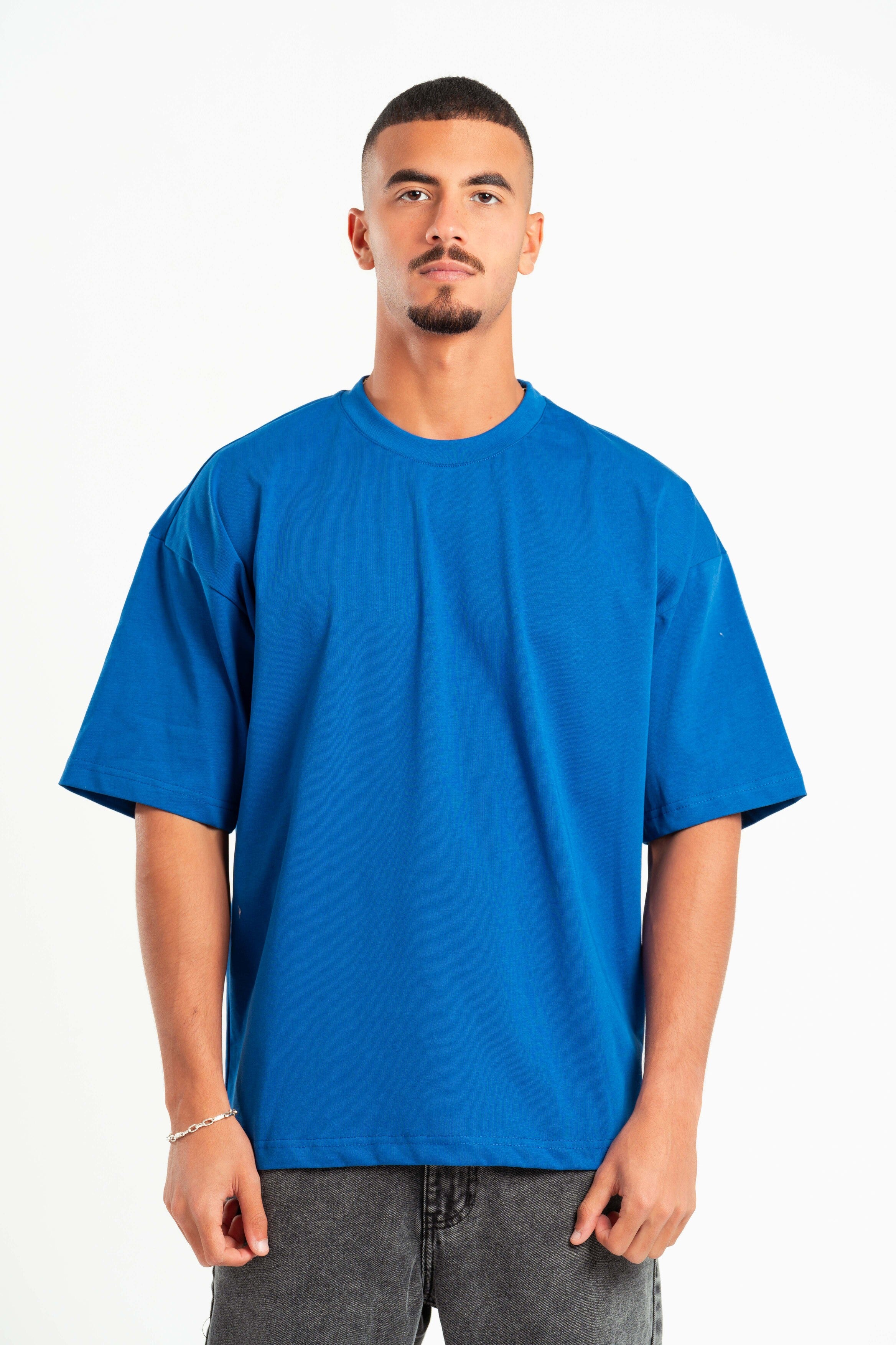 トップス Mediam Memories Tee - Blue ELECTRIC BLUE SUMMER MELTON BOX-TEE
