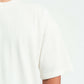 OFF-WHITE HEAVY RIBBED BOX-TEE