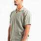 MINT WAVY TEXTURE KNIT POLO 03