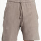 GREY WAVY PLEATED SHORT