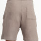 GREY WAVY PLEATED SHORT
