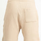 BEIGE WAVY PLEATED SHORT