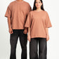 SALMON SUMMER MELTON BOX-TEE