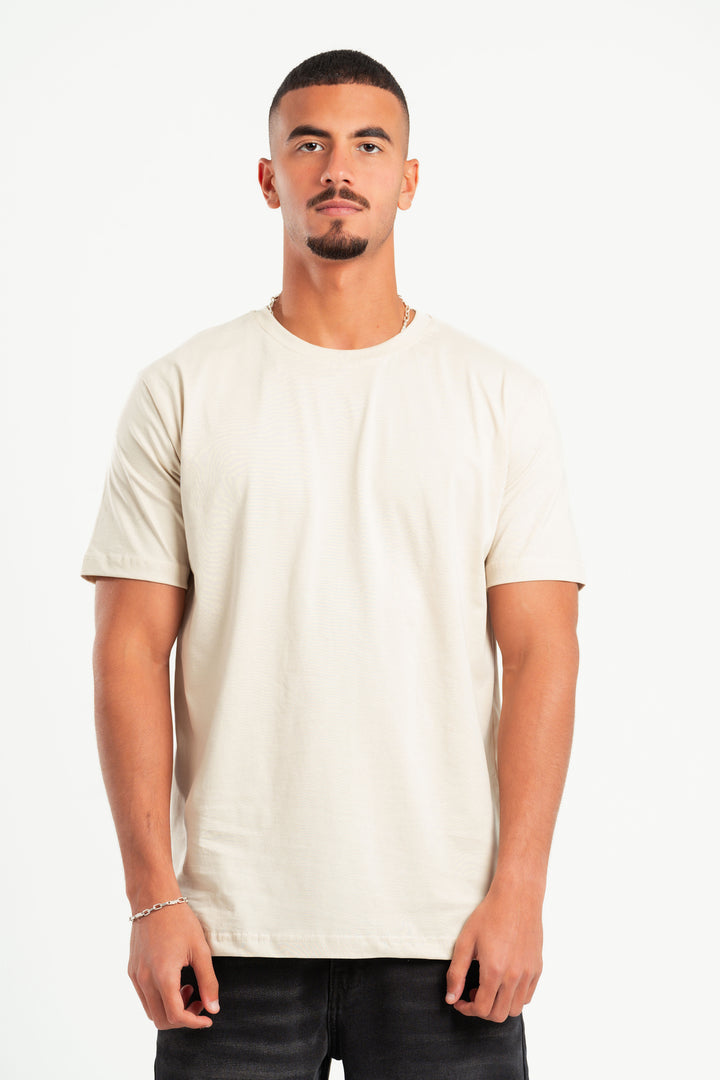 LIGHT BEIGE REGULAR T-SHIRT