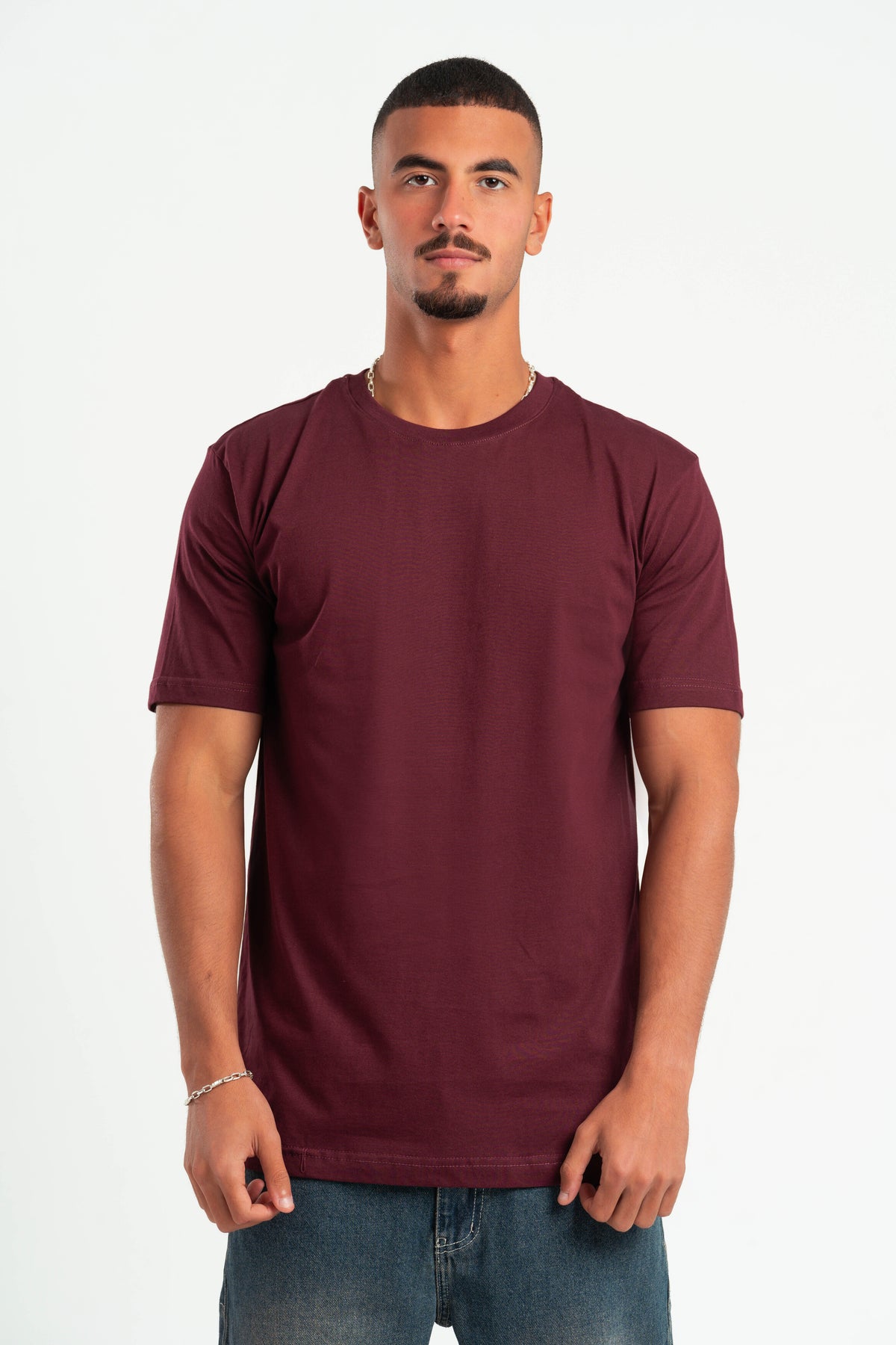 BURGUNDY REGULAR T-SHIRT