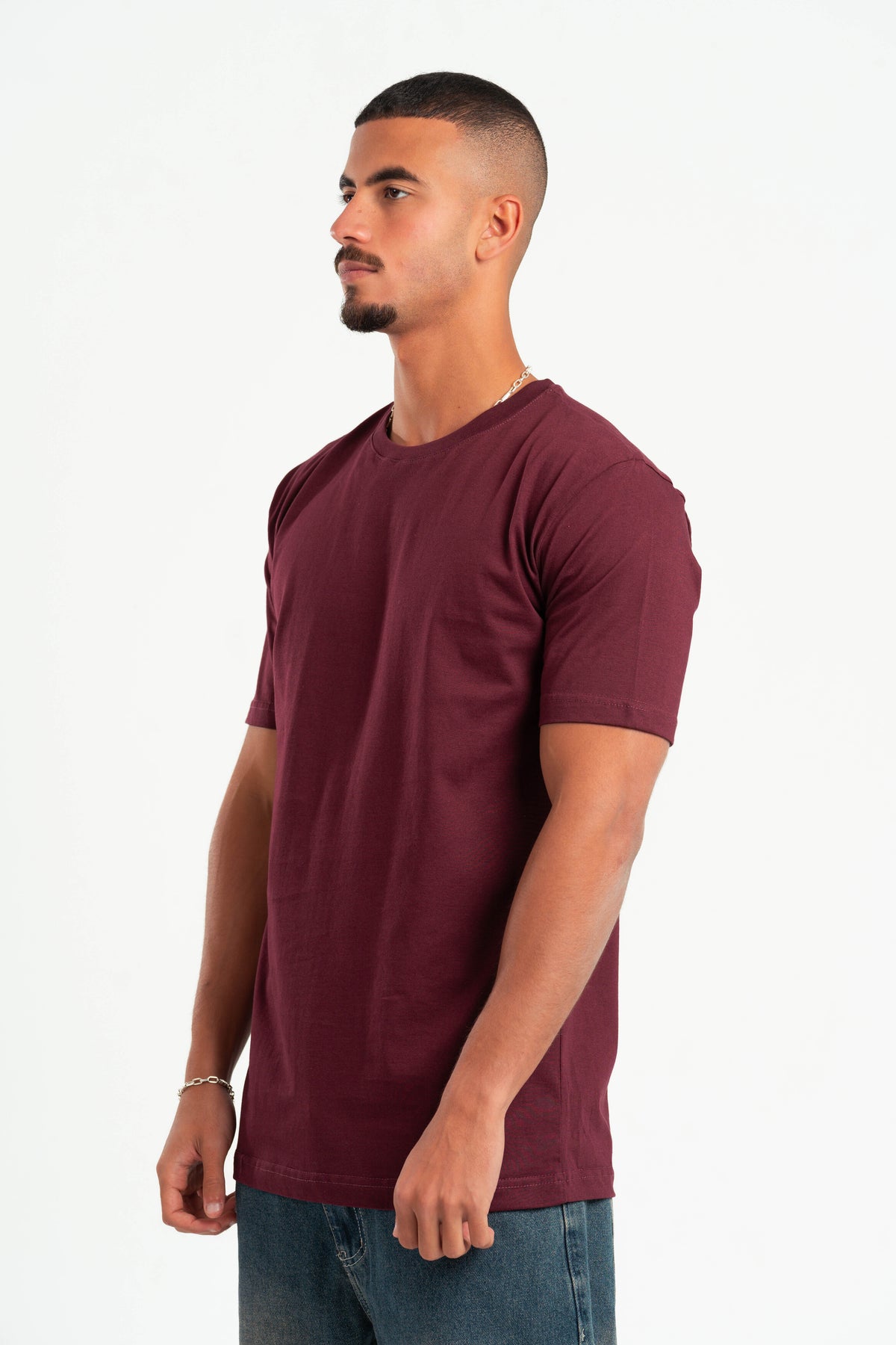 BURGUNDY REGULAR T-SHIRT