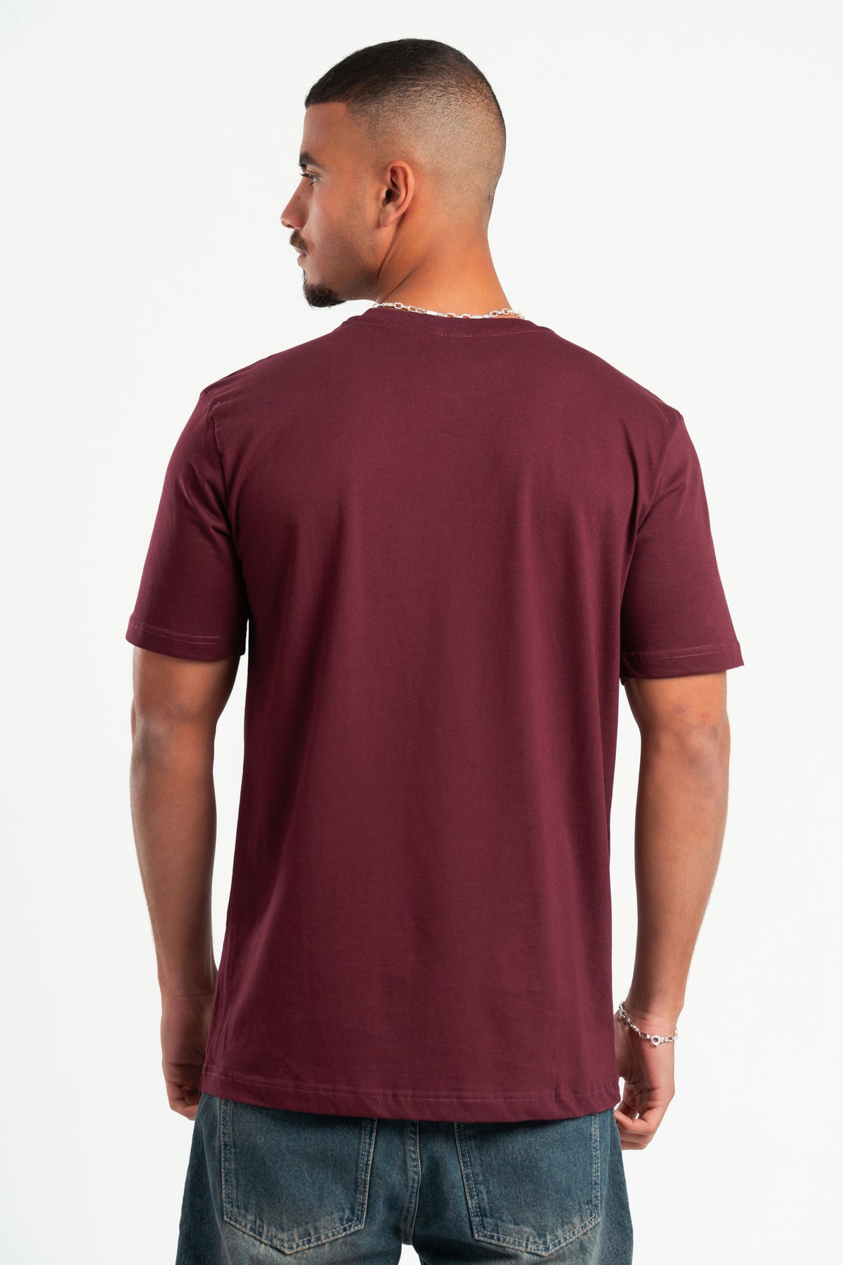 BURGUNDY REGULAR T-SHIRT