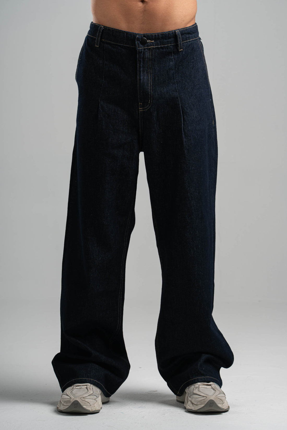 MEN'S RAW DENIM PANTS