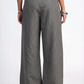 GREY PINSTRIPE TIE PANTS