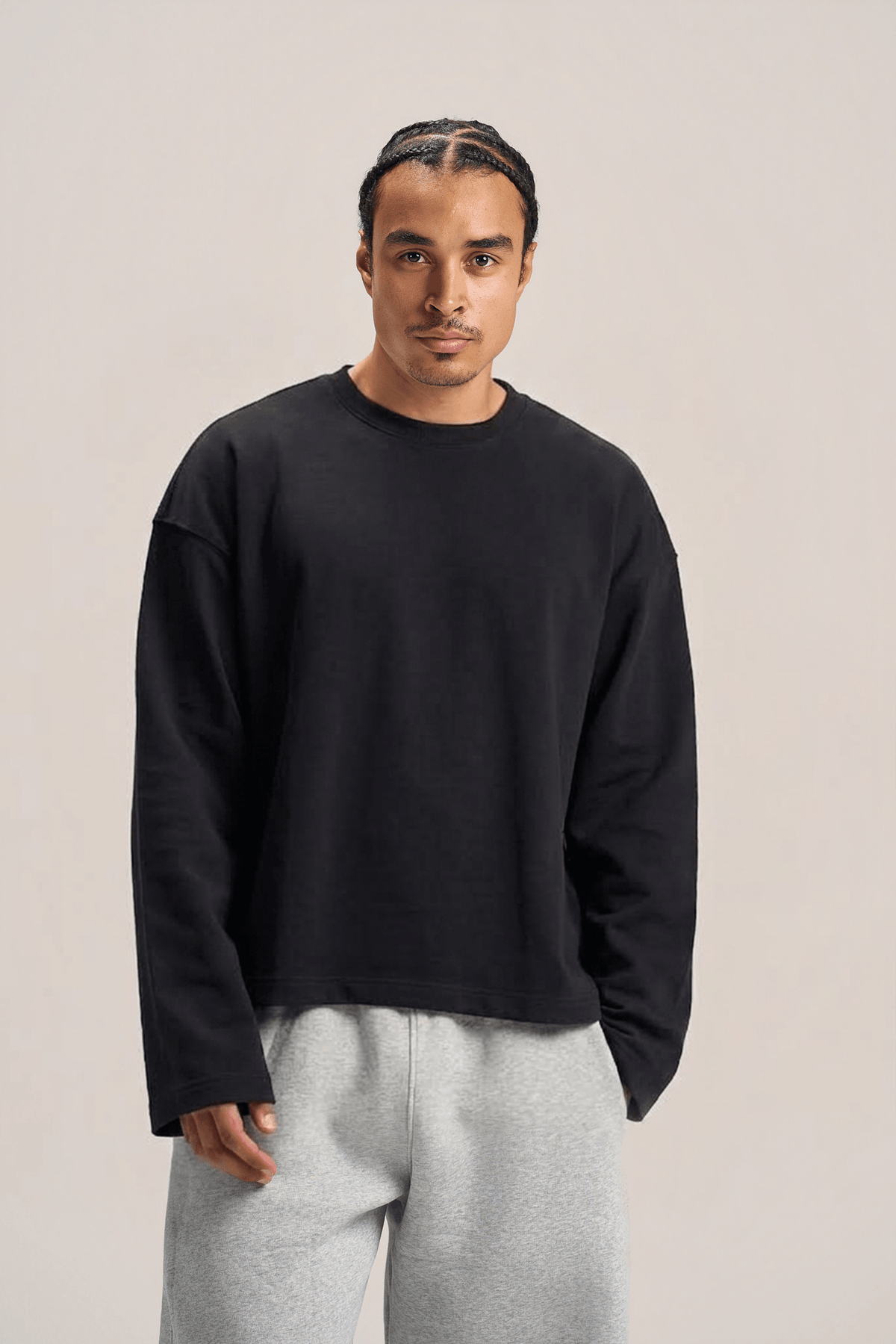 BOXY LONG SLEEVE SHIRT