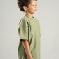 OLIVE LITTLE ONES HEAVY WEIGHT OVERSIZED T-SHIRT