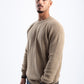DOUBLE STRIPE DARK BEIGE PULLOVER