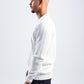 OFF-WHITE KNITTED LONG SLEEVE POLO
