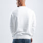 OFF-WHITE STITCHED KNITTED CREWNECK
