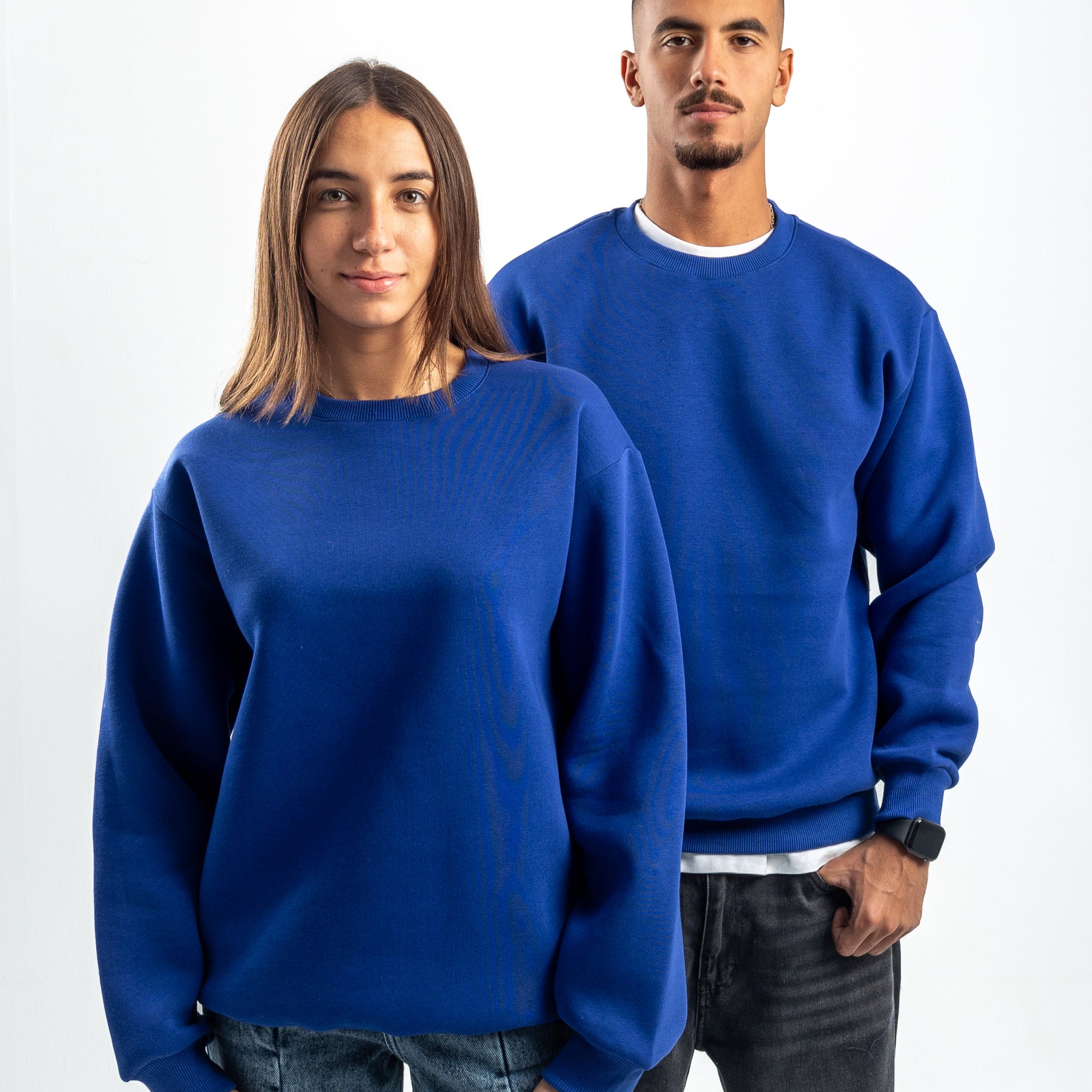 ELECTRIC BLUE CREWNECK