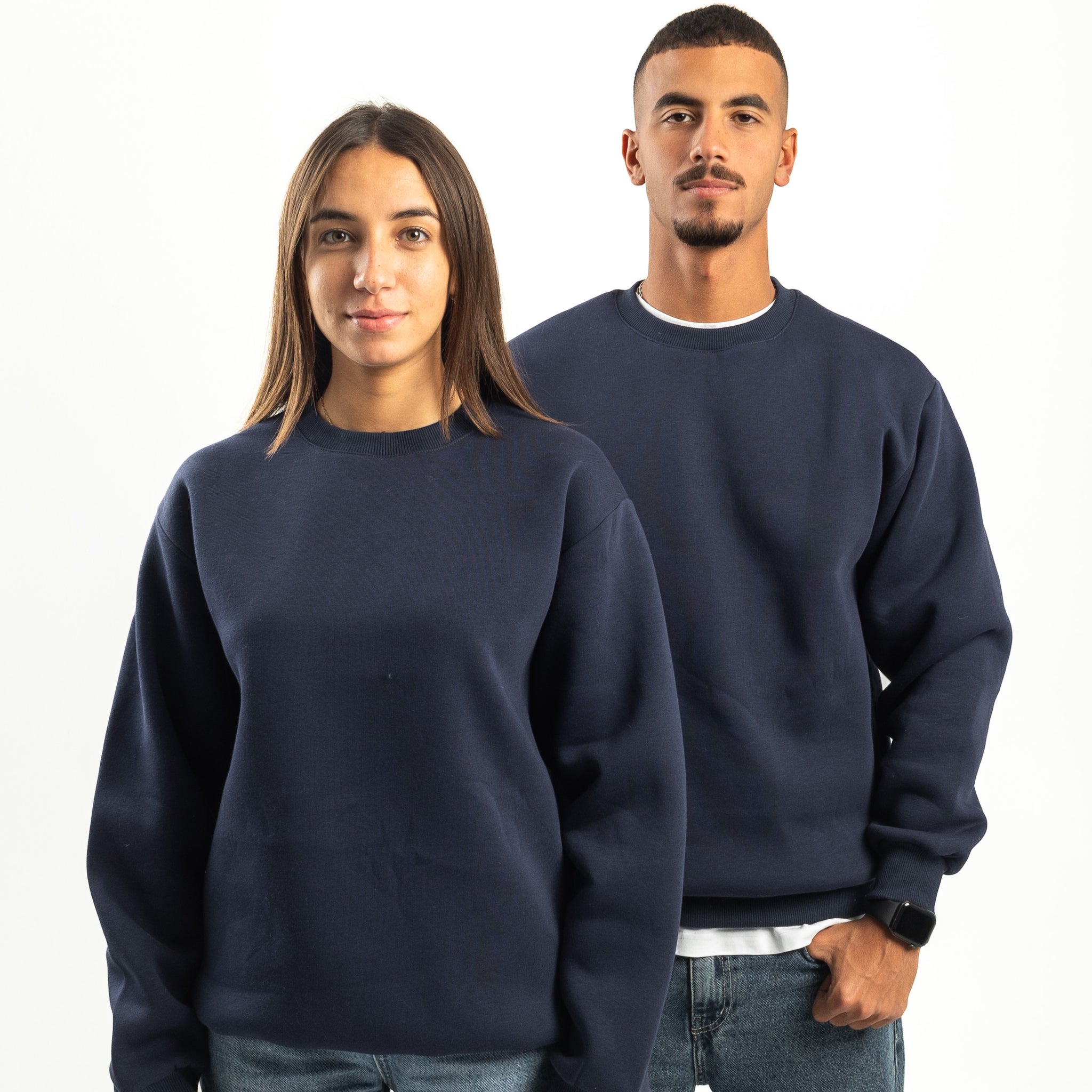 NAVY BLUE CREWNECK