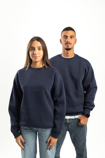 NAVY BLUE CREWNECK