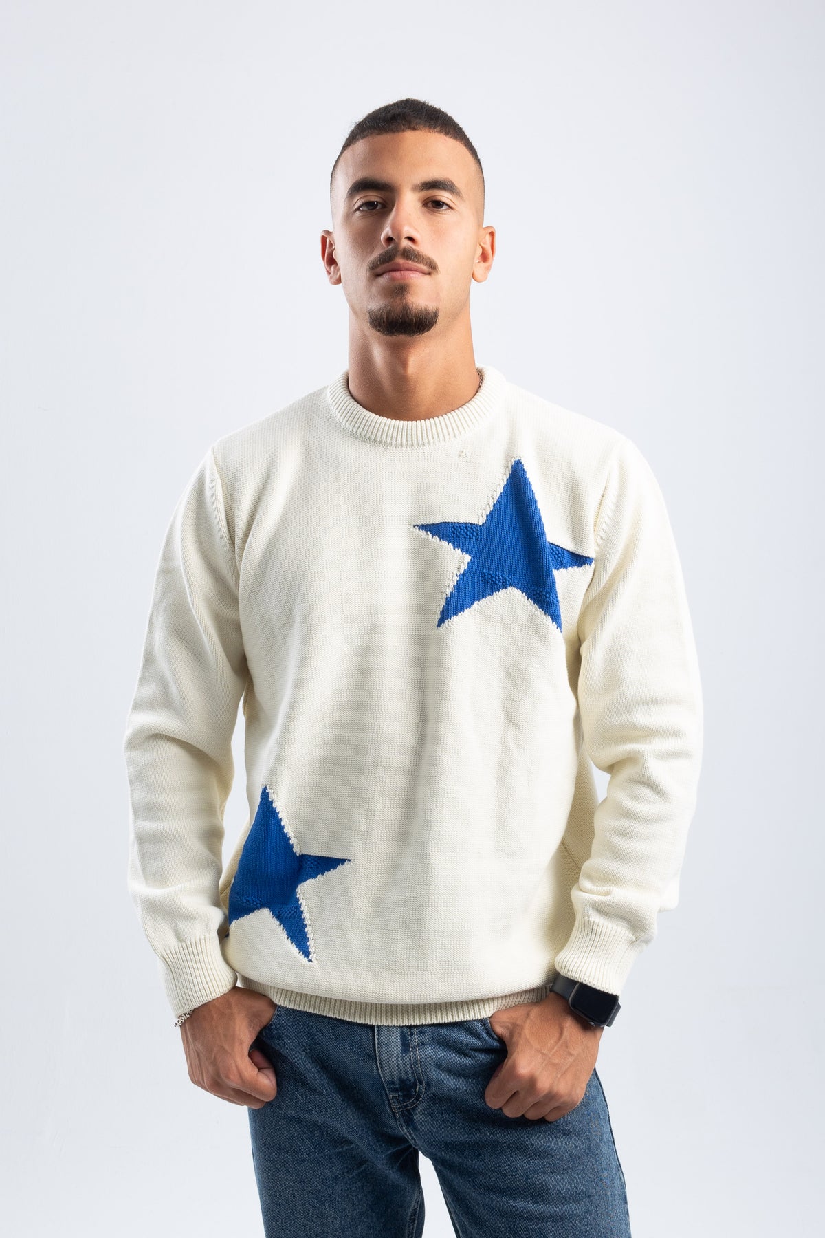 OFF-WHITE STAR CREWNECK