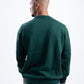 DARK GREEN STAR CREWNECK