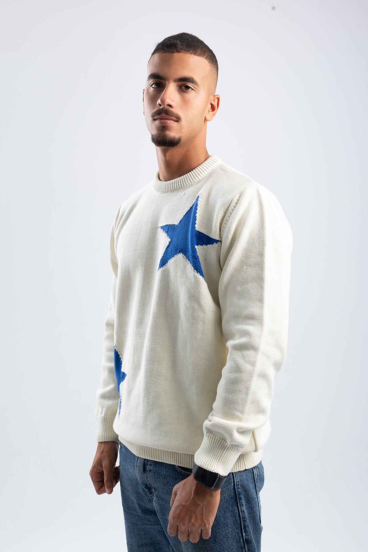 OFF-WHITE STAR CREWNECK