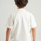 OFF WHITE LITTLE ONES OPEN COLLAR POLO