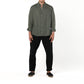 OLIVE LINEN SHIRT